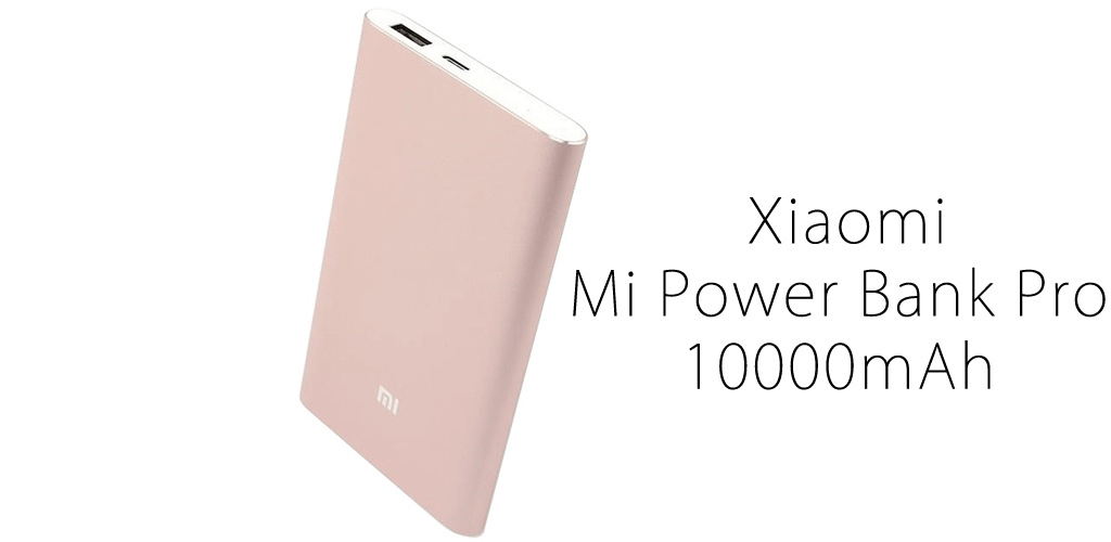Power Bank Xiaomi 10000 mAh Rose GOld 